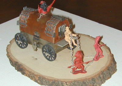 Death Wagon (part of "The white man keeps screwing the red man" series), 2007.